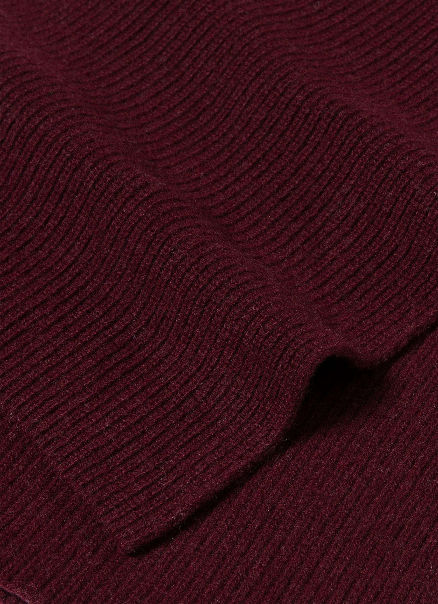 Cashmere Ribbed Scarf - 2