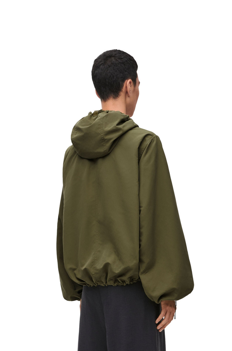 Hooded jacket in technical shell 4