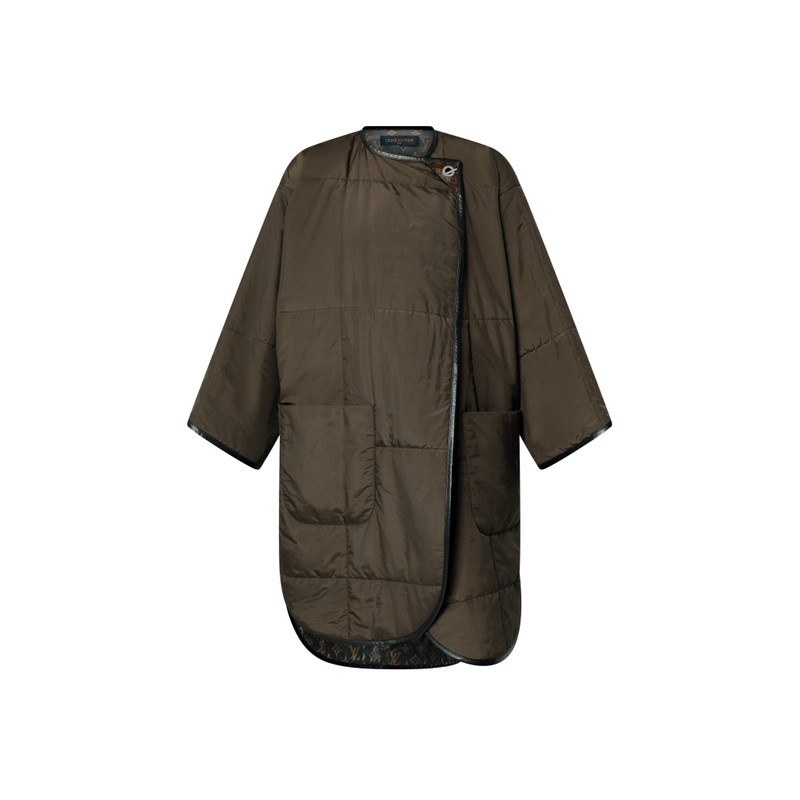 Quilted Toggle Detail Coat 1