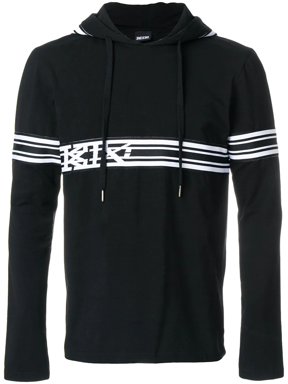 striped hoodie - 1