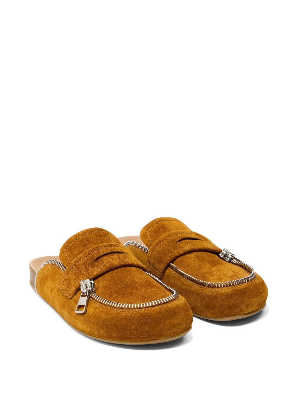 suede mules - 2