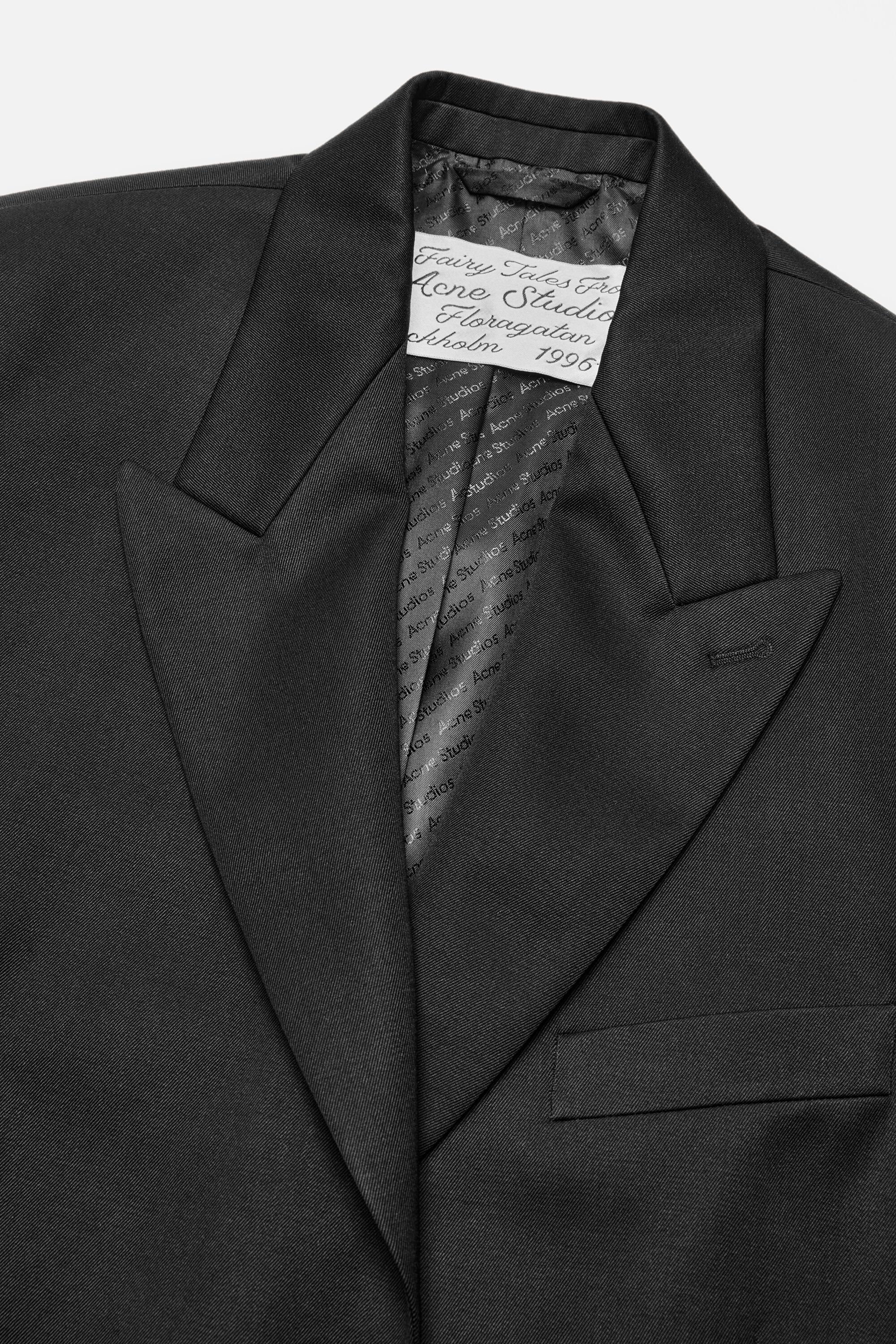 Single-breasted suit jacket - Black - 5