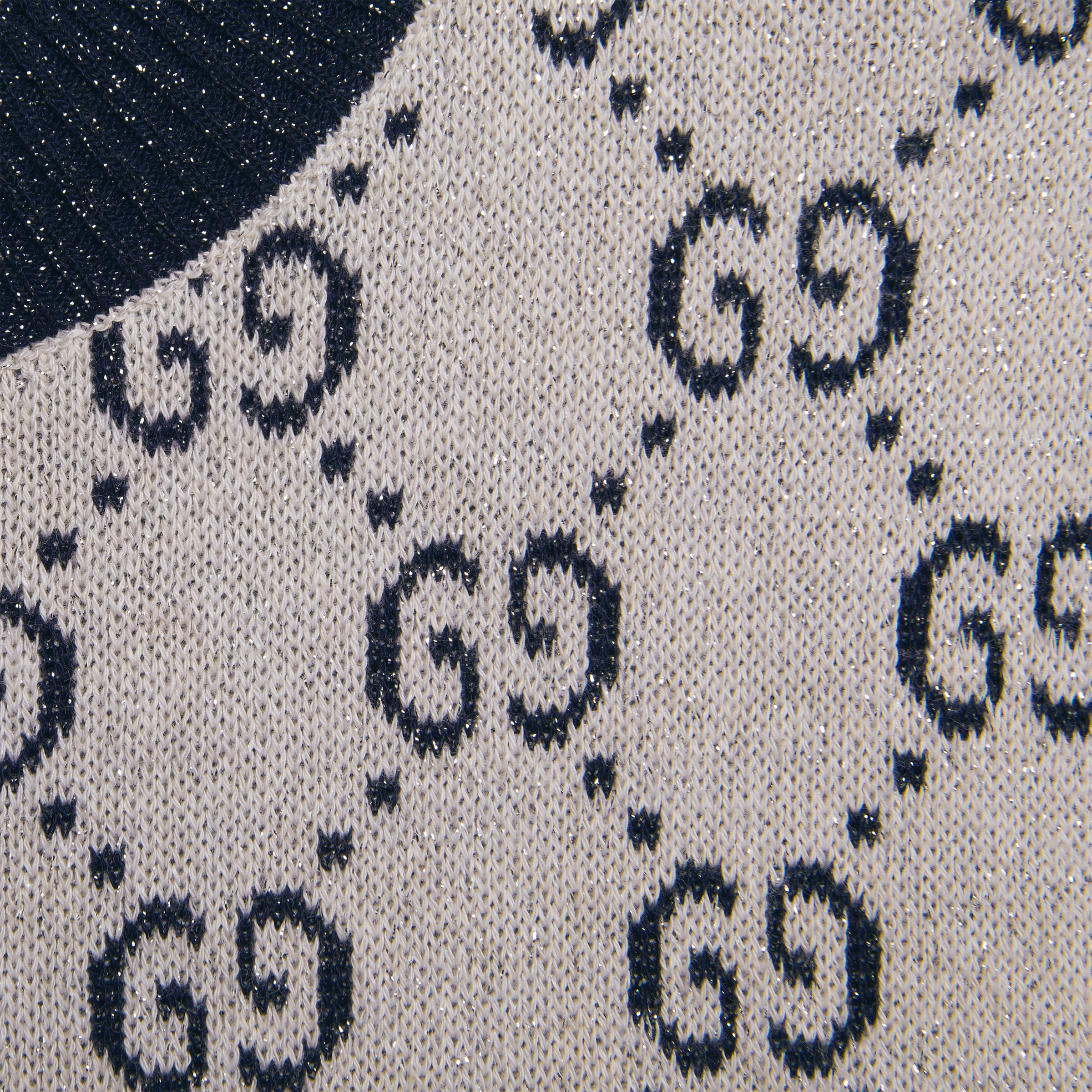 GG lamé jacquard top - 4