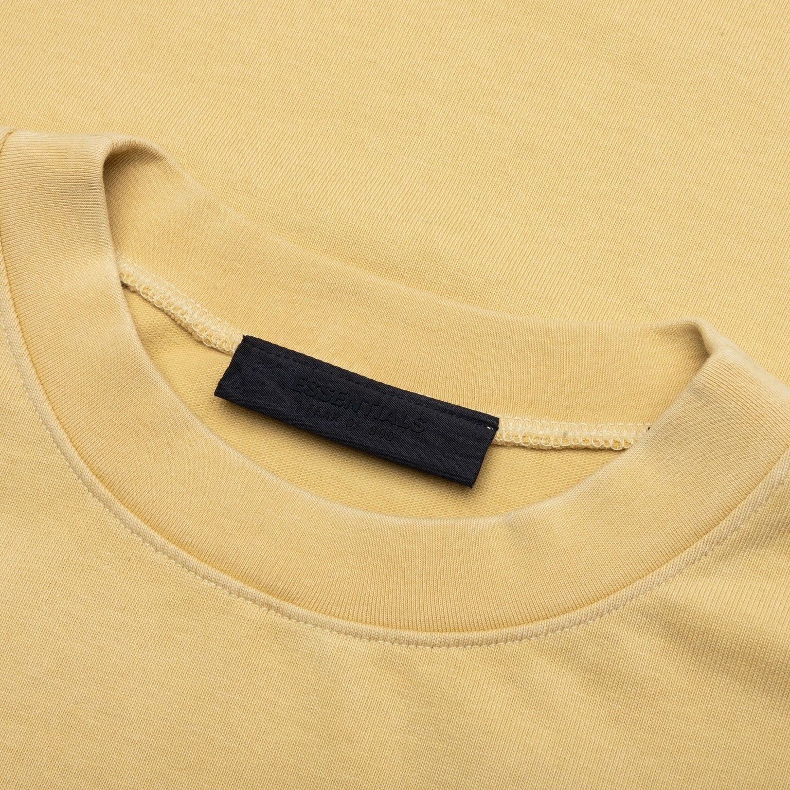 HEAVY CREWNECK TEE - AMBER - 3