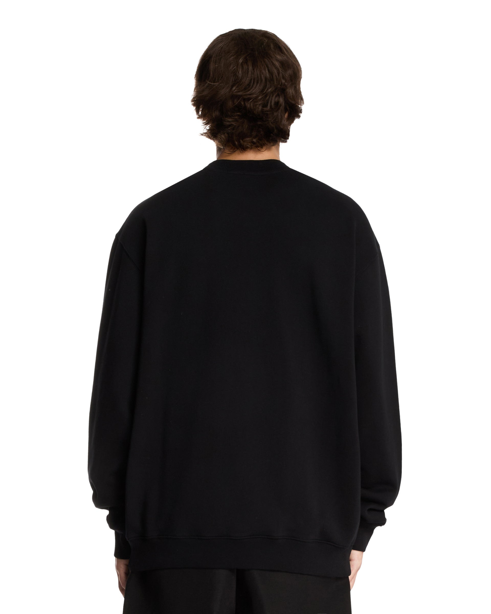 Black Gros Grain Sweatshirt - 3