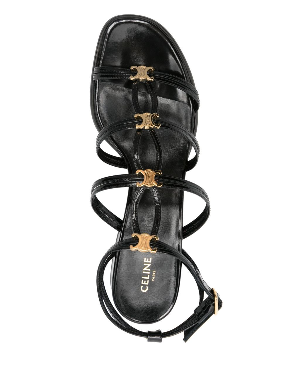 Celine Women Clemence Leather Sandals - 2