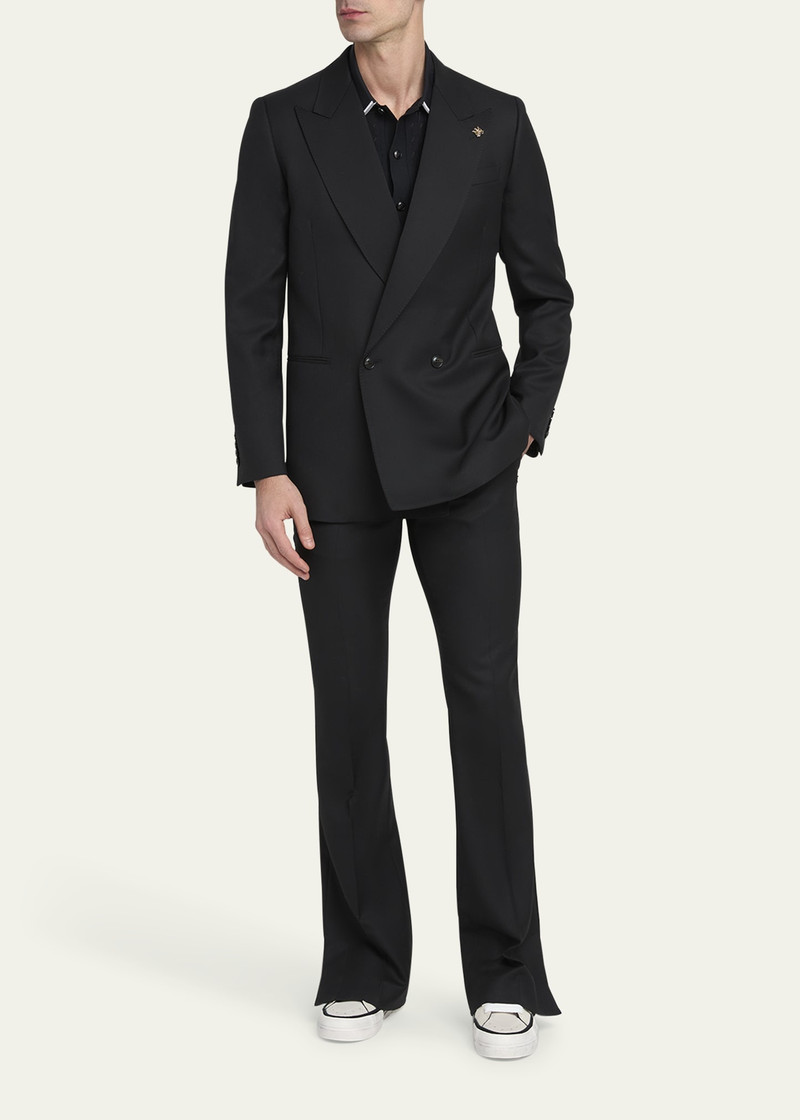 AMIRI Men's Wool Flare Trousers outlook