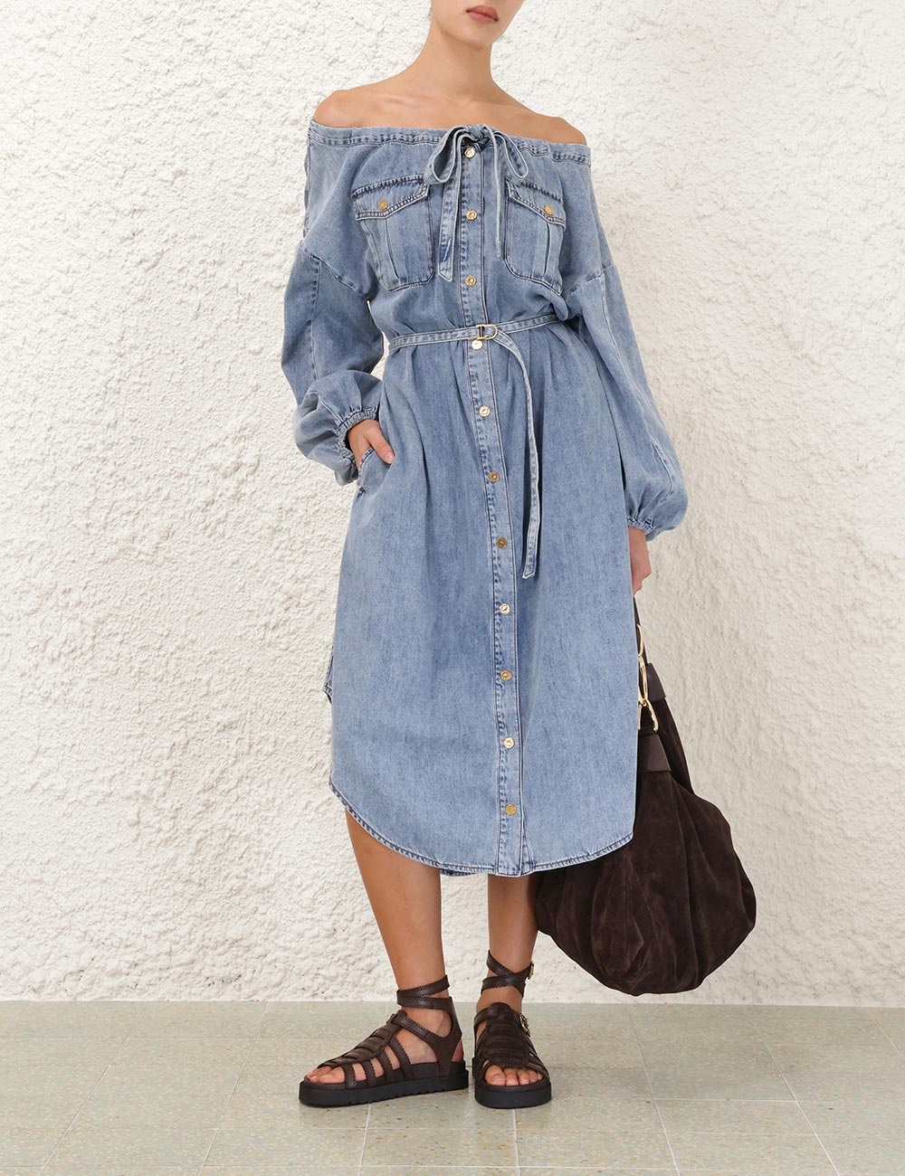 DENIM MIDI TUNIC - 2