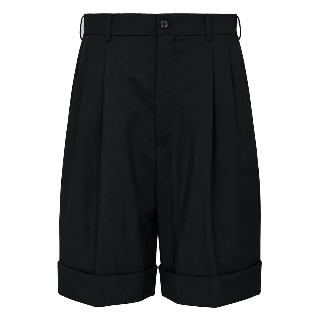 Tailored Wide-Leg Shorts - 1