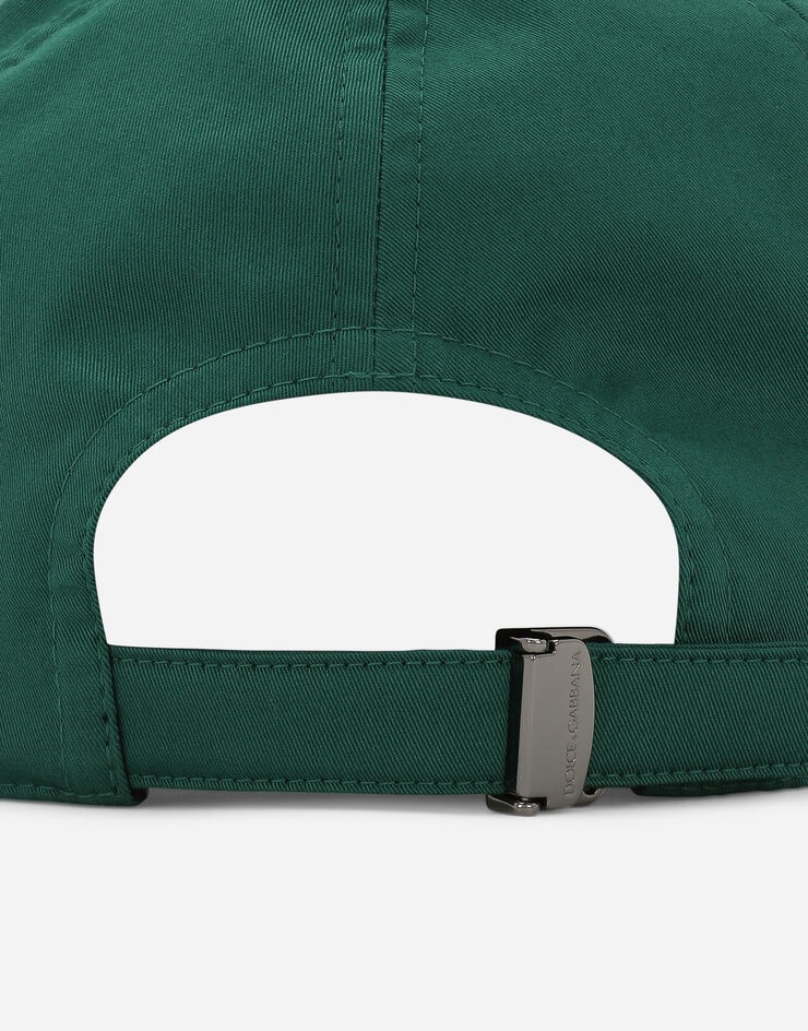 Cotton baseball cap with logo tag - 3