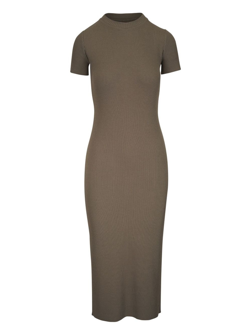 ribbed midi dress 1