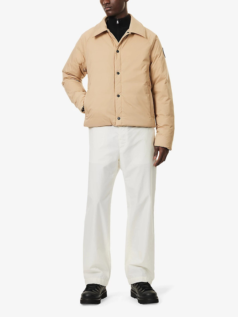 Canada Goose Brand-Patch Regular-Fit Shell Jacket outlook