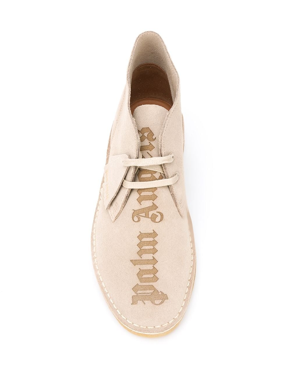 debossed desert boots - 4