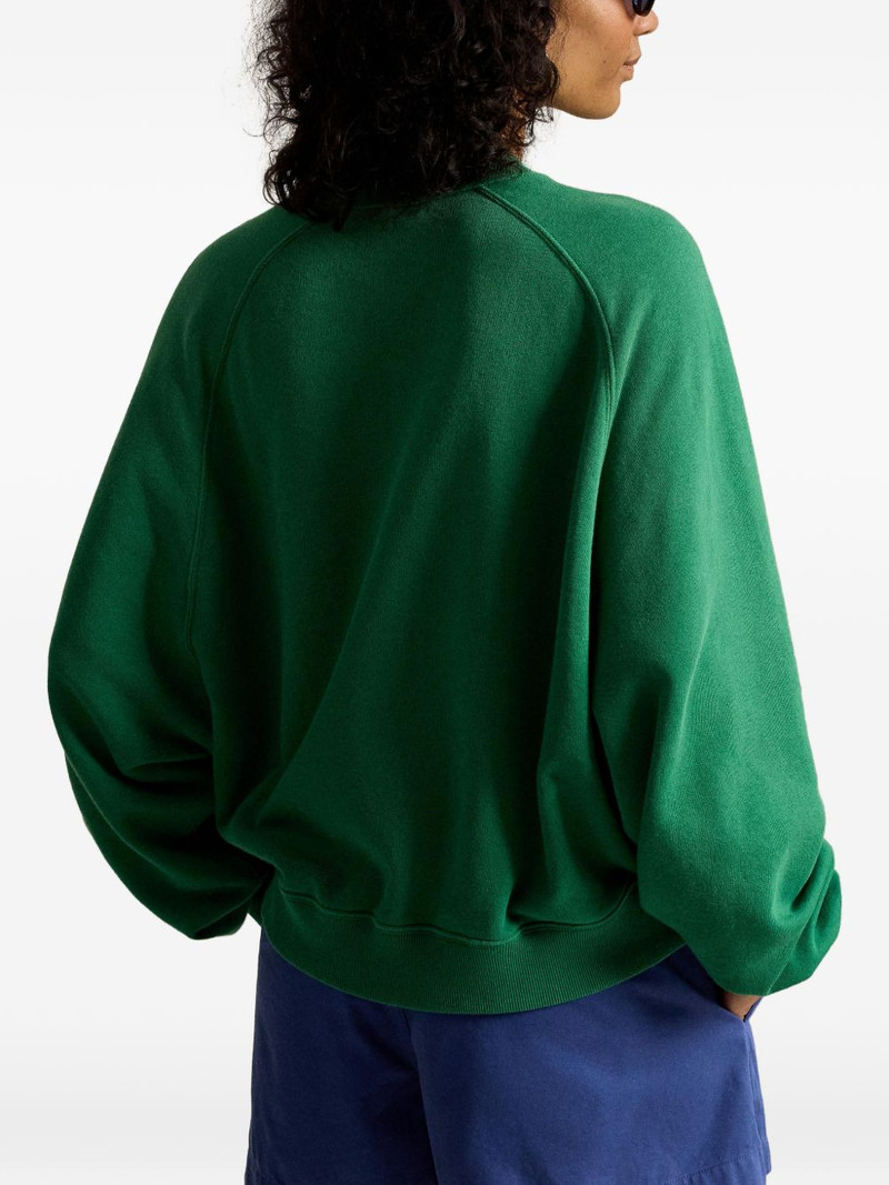 logo-embroidered sweatshirt 4
