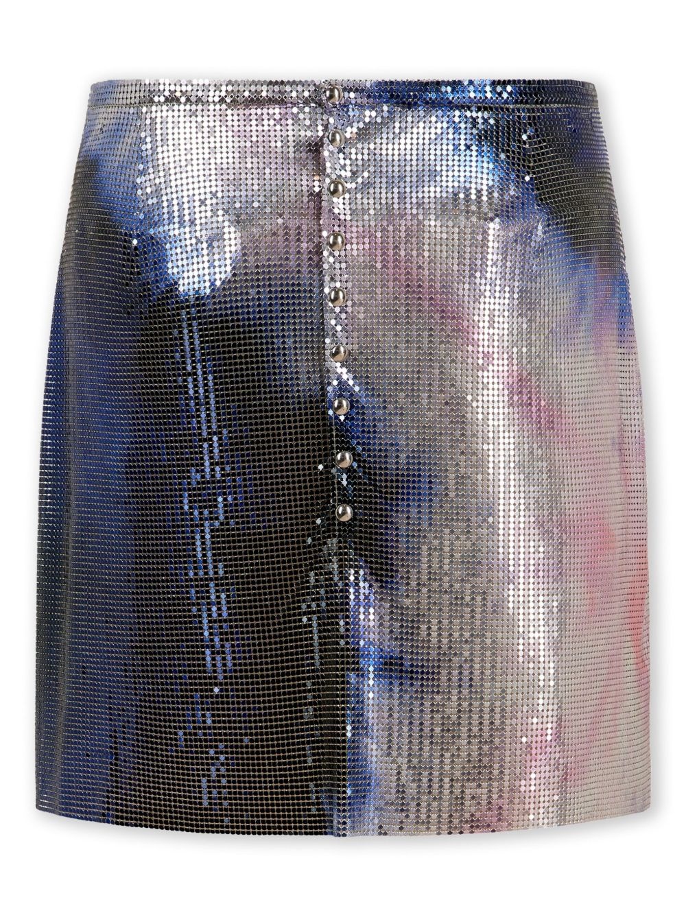 mesh mini skirt - 7