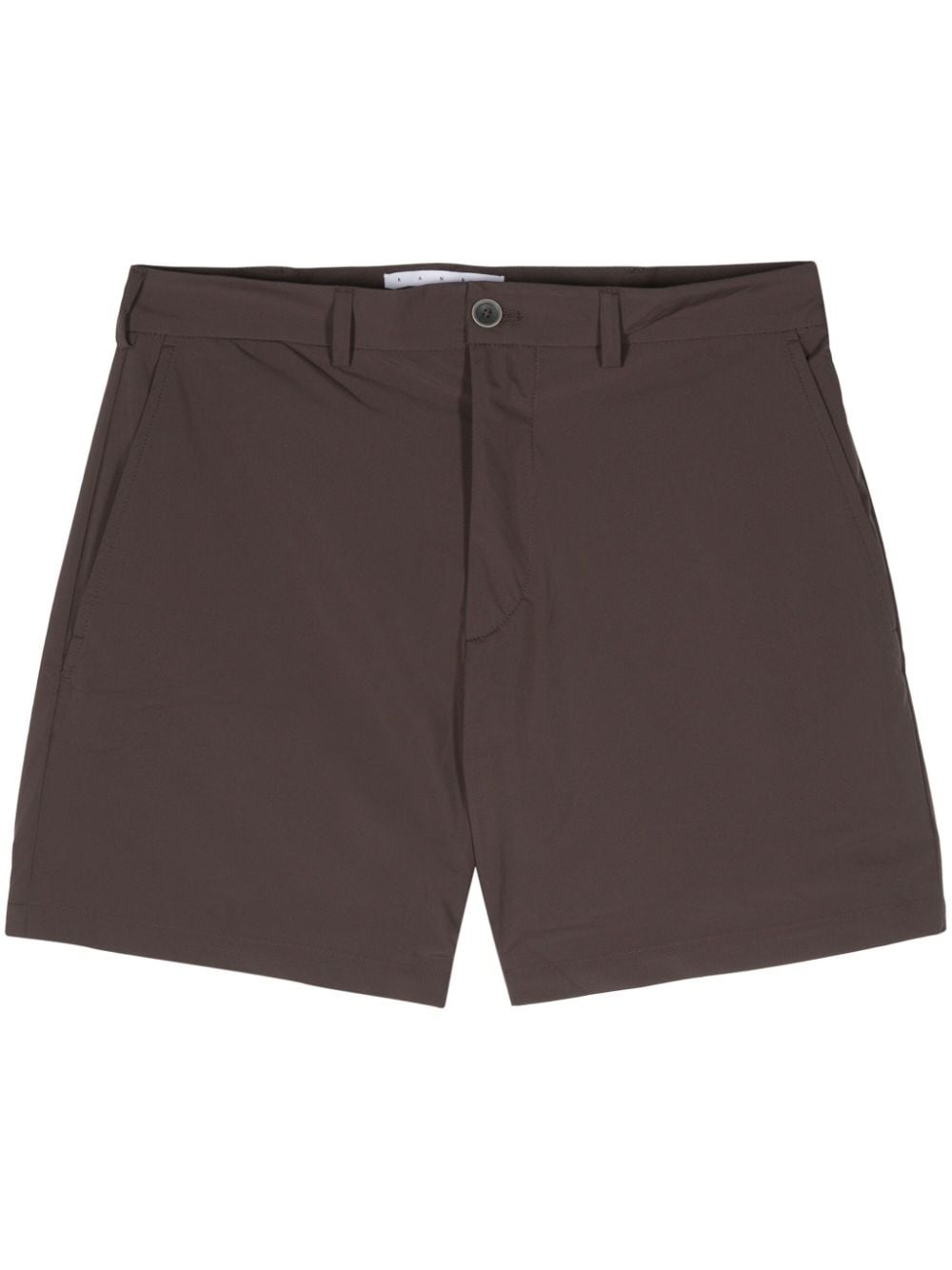 straight-leg bermuda shorts - 1