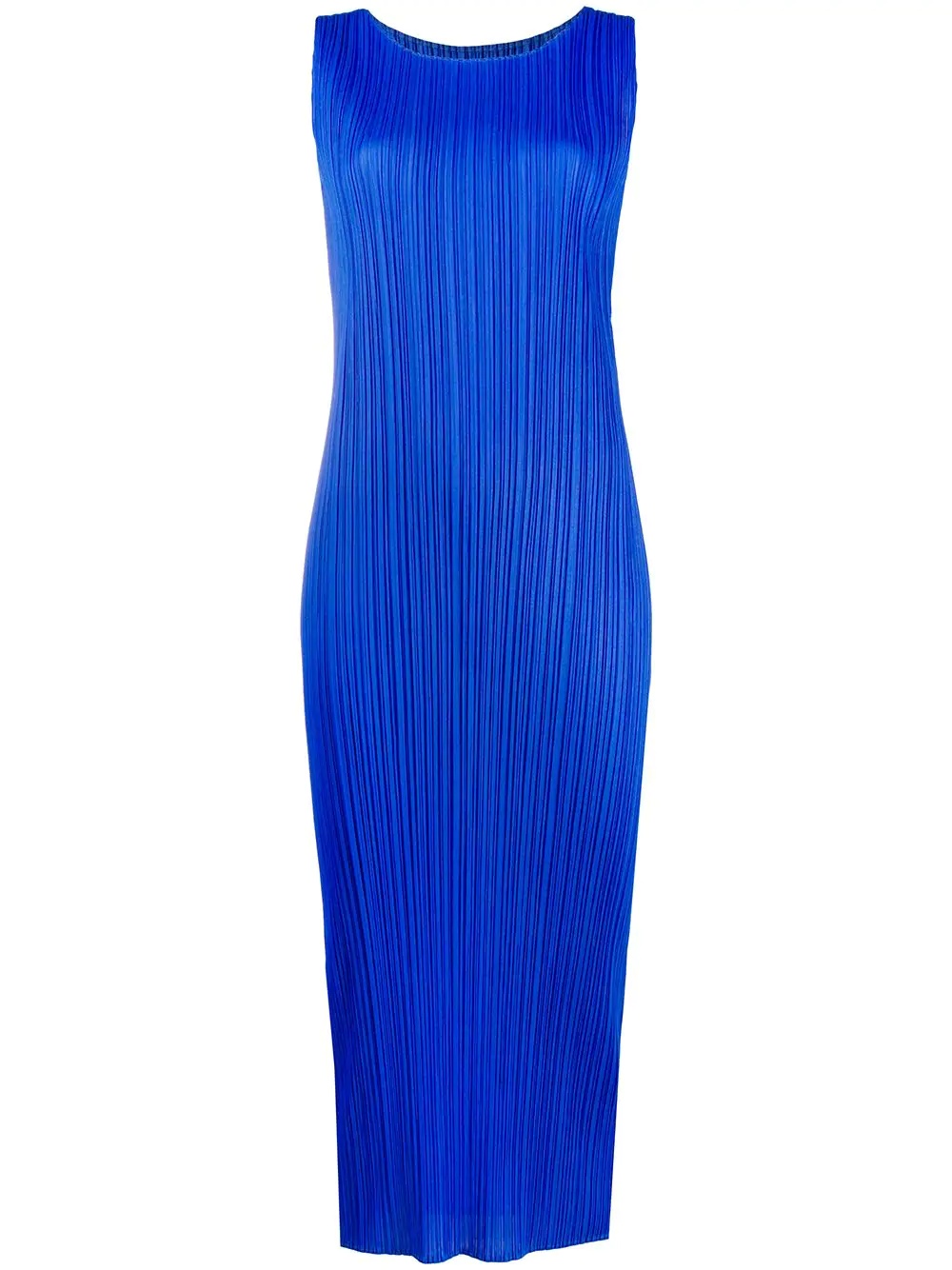 pleated midi dress - 1