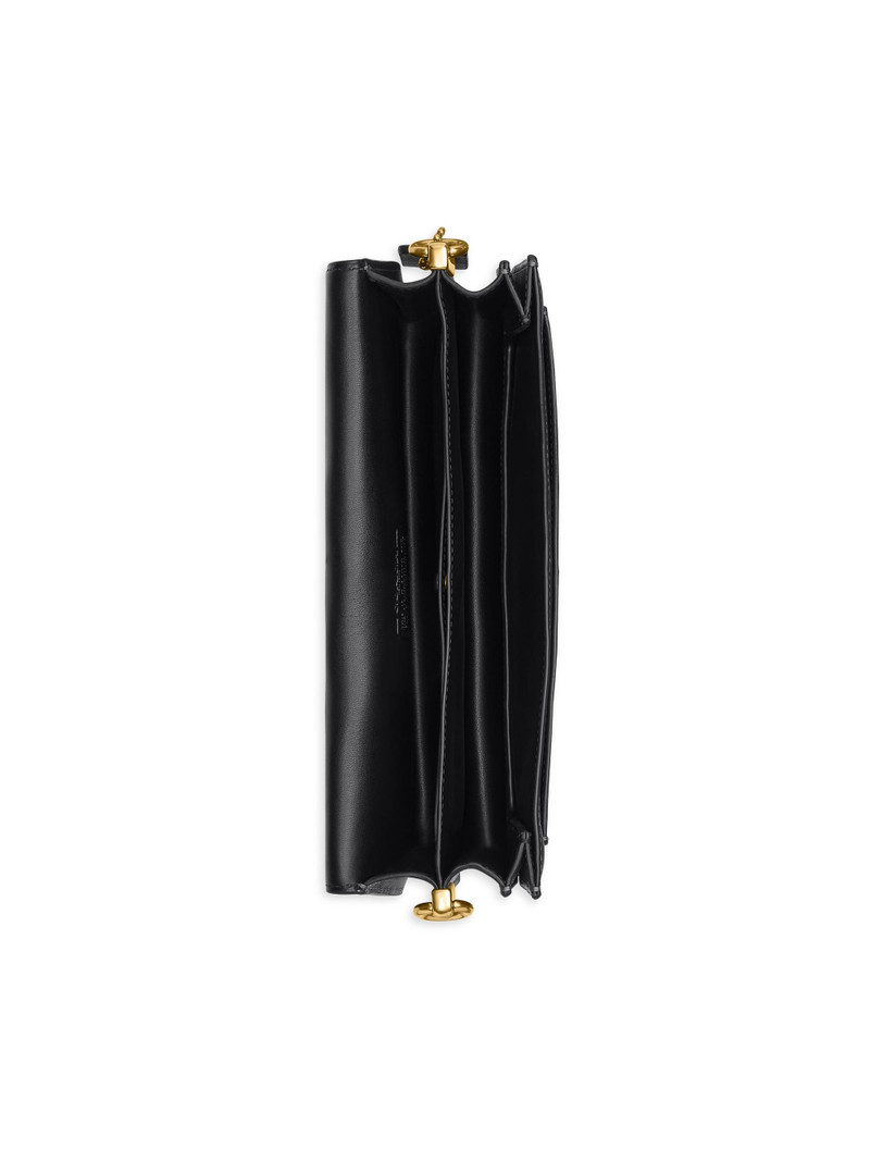 Women's Tabby Leather Shoulder Bag - Black 5