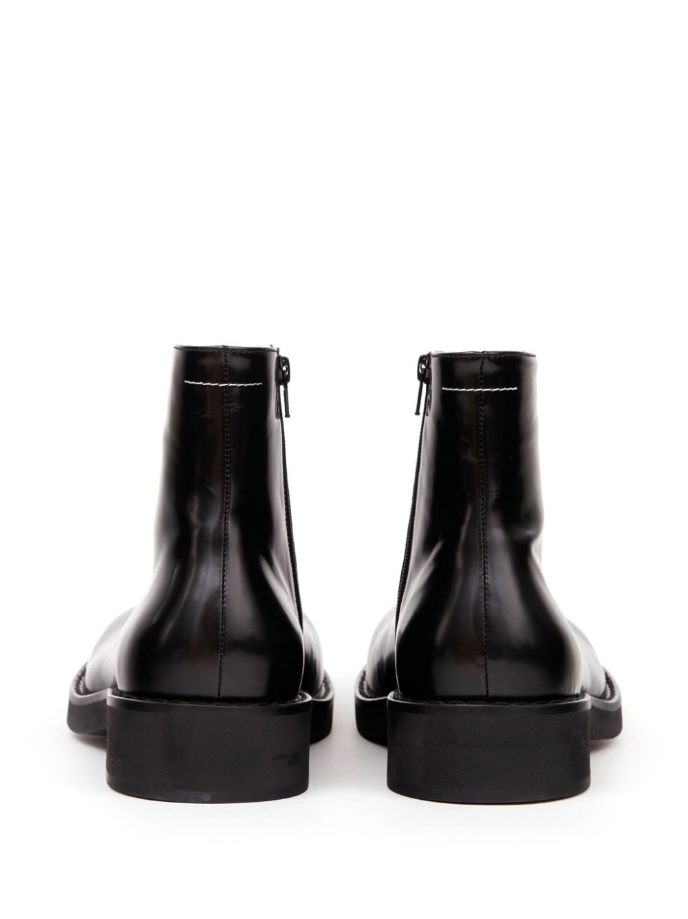 TRUNK LEATHER ANKLE BOOTS - 3