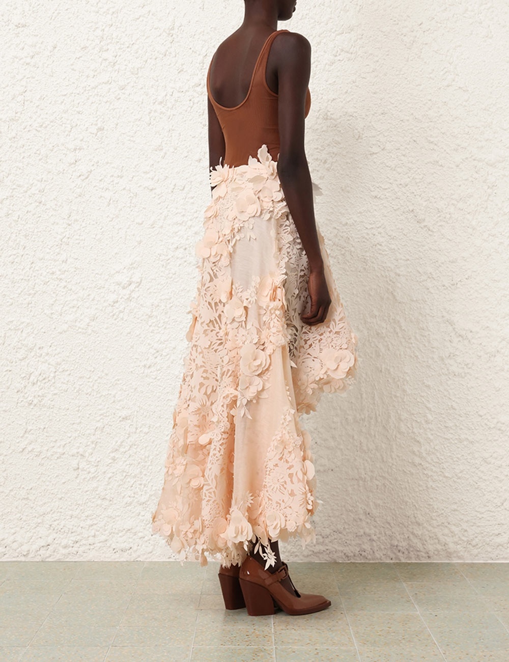 NATURA LASERCUT SKIRT - 4