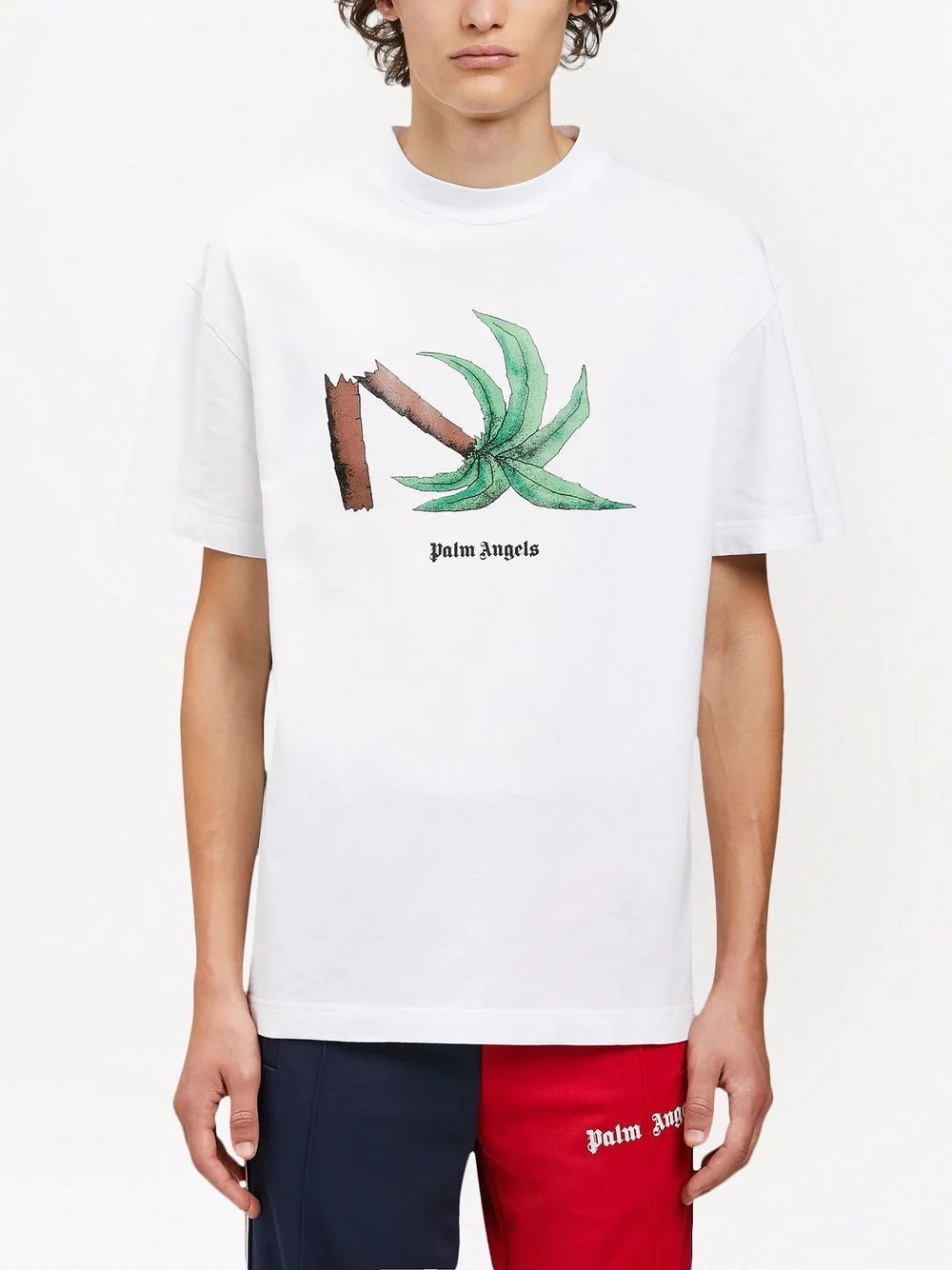 Broken Palm print T-shirt - 3