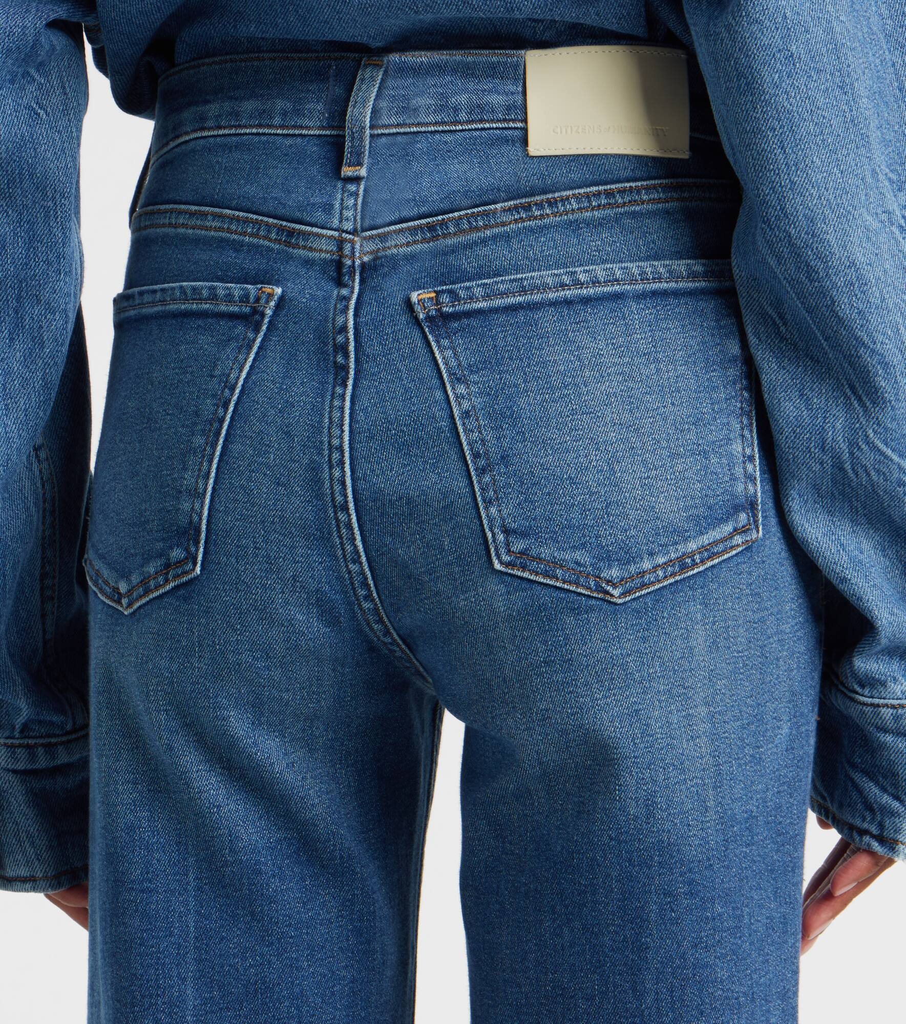 Kimberly mid-rise flared jeans - 6