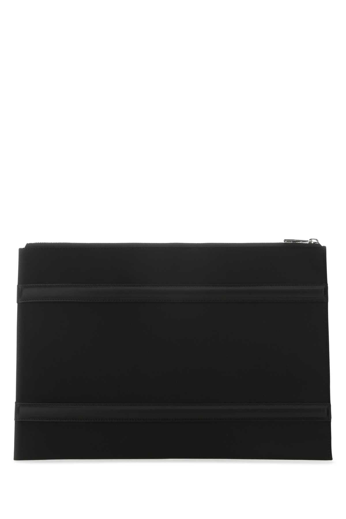 Alexander Mcqueen Men Black Nylon Pouch - 3