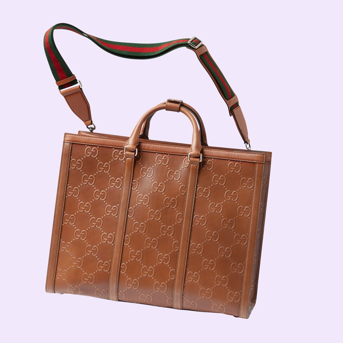 GG embossed tote bag - 5