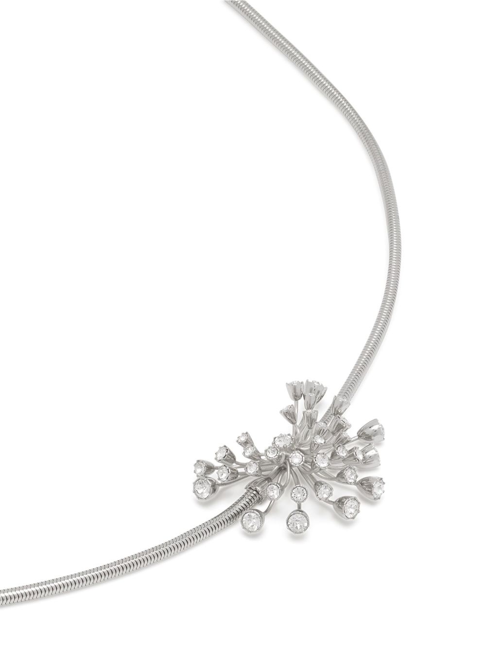 crystal-embellished skinny belt - 2