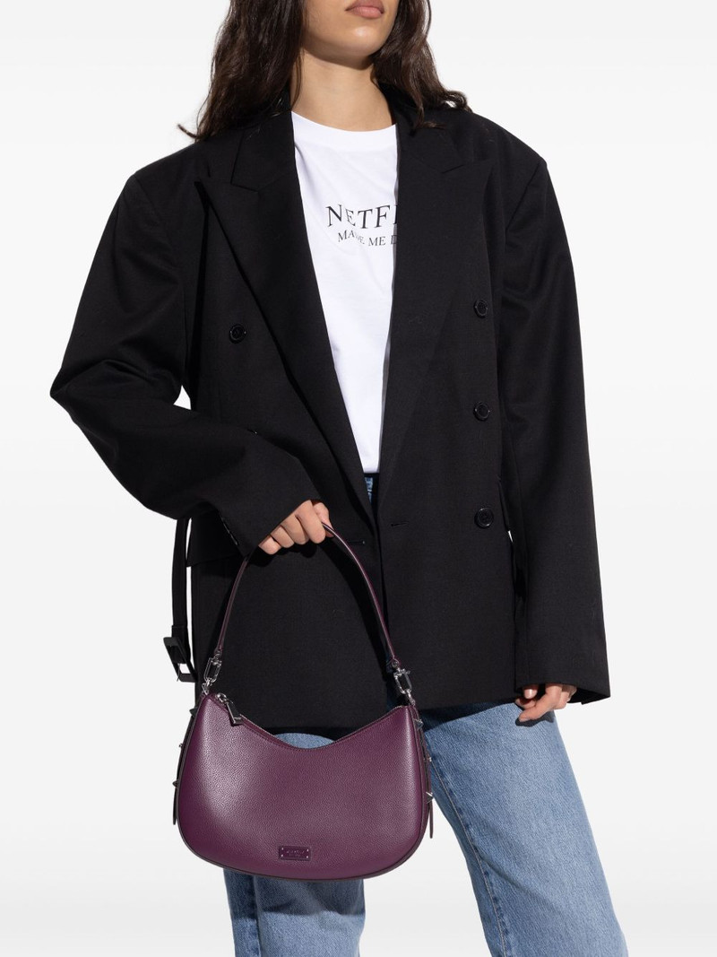 kate spade Liv studded leather shoulder bag outlook