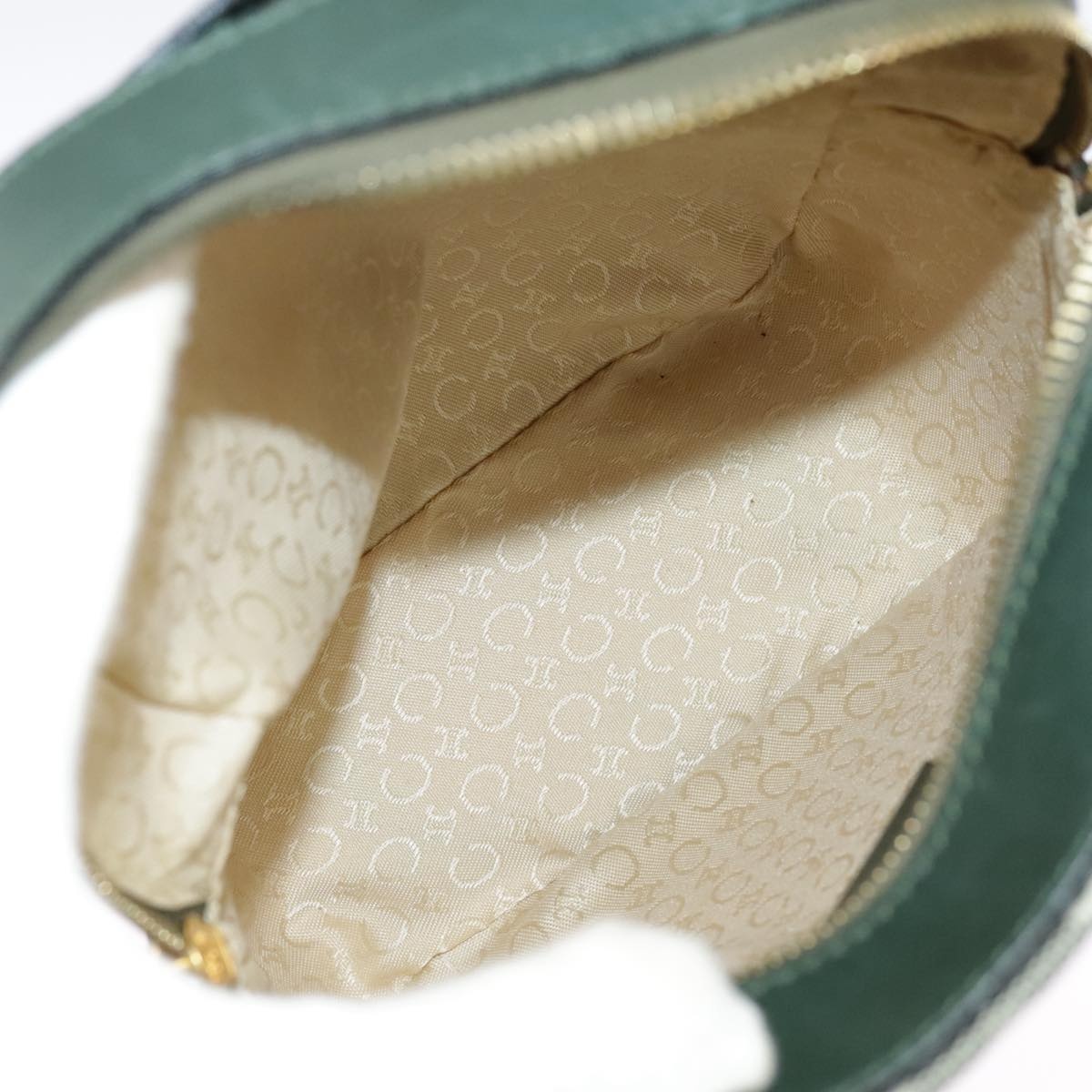 CELINE C Macadam Canvas Hand Bag Gray Gold - 11