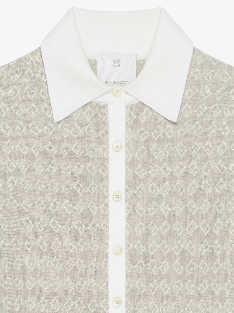 POLO DRESS IN MONOGRAM 72 JACQUARD 2