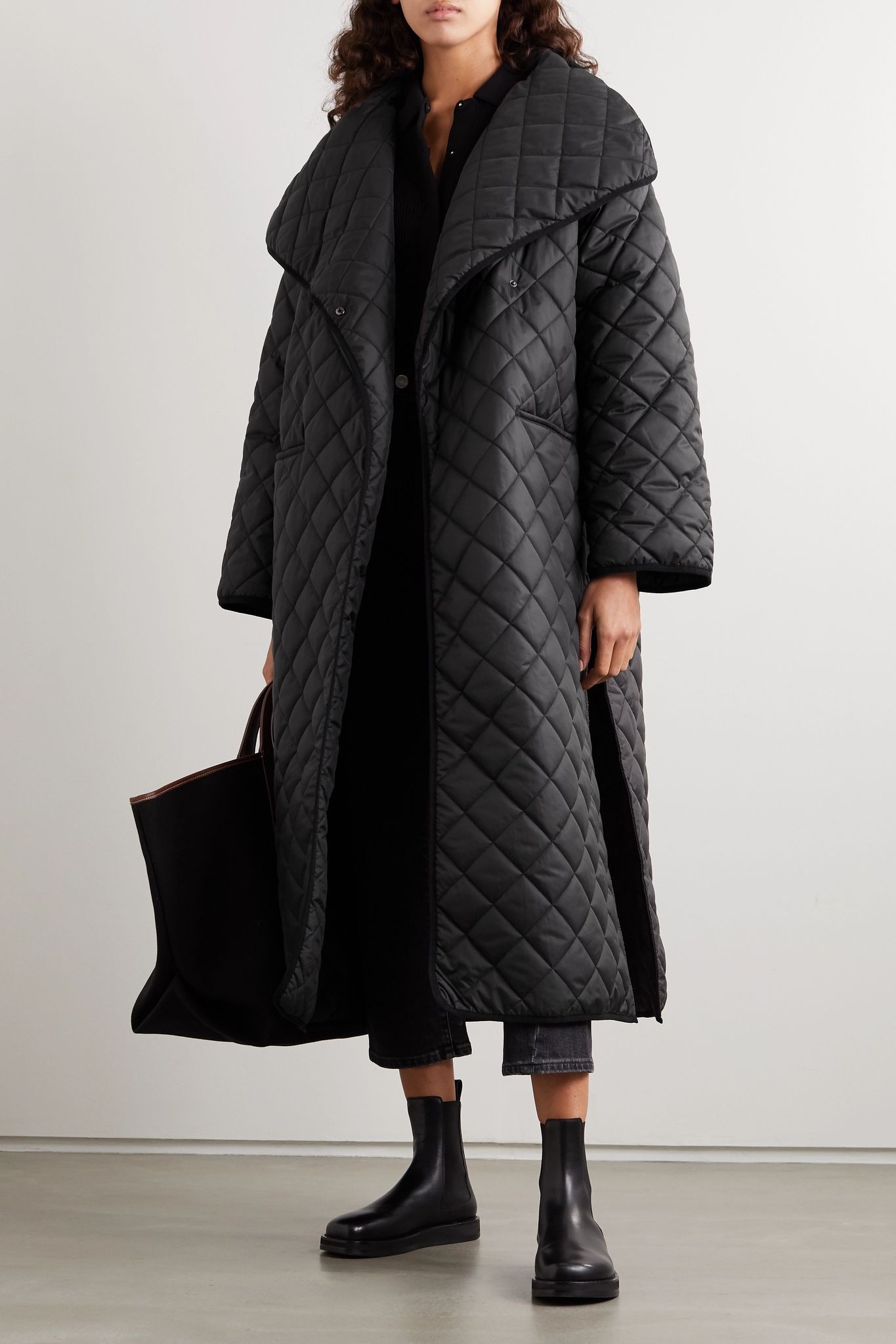 Annecy oversized quilted padded shell coat  - 2