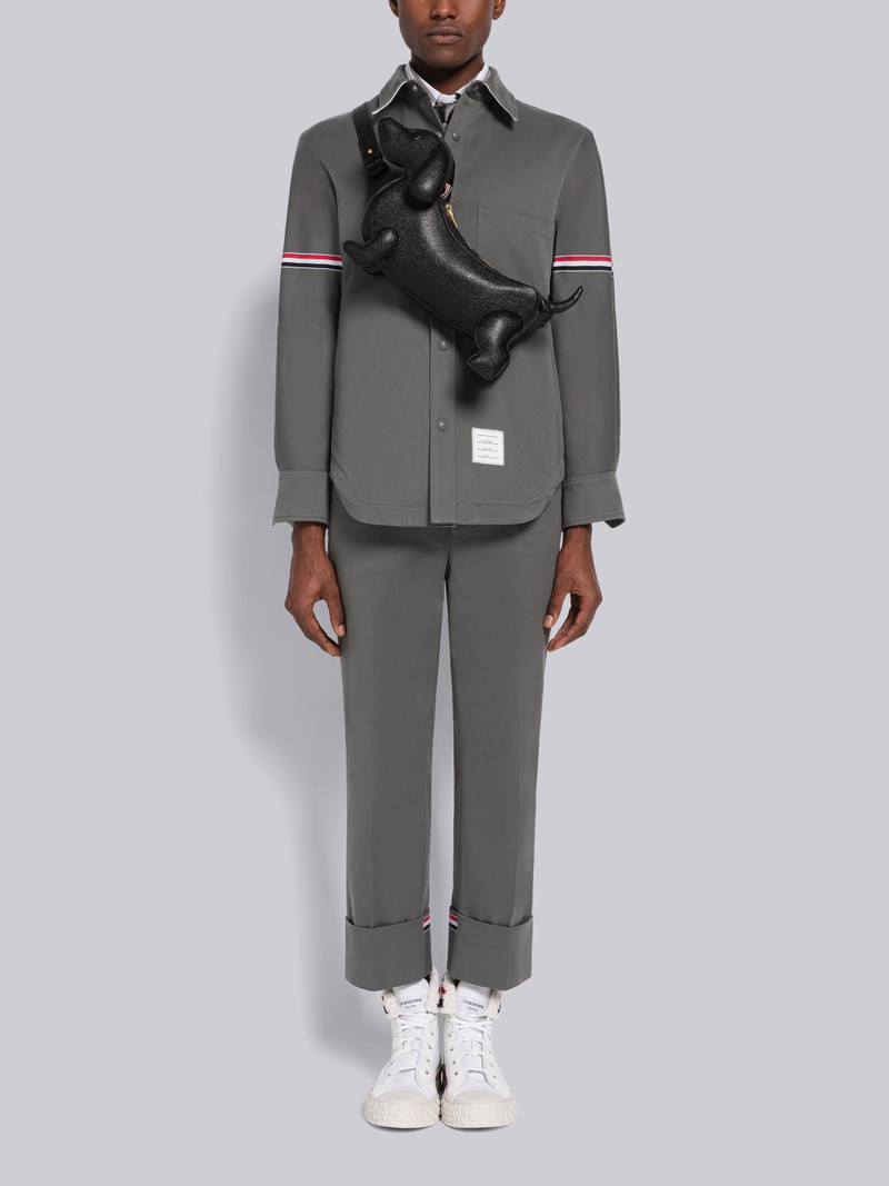 Pebble Grain Leather Hector Chest Bag 6