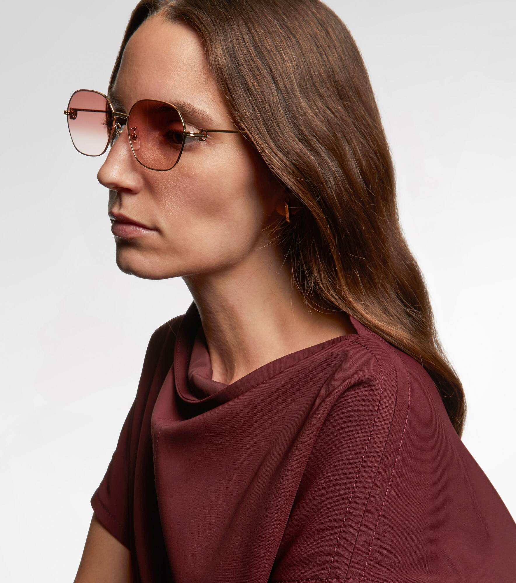 Première de Cartier oval sunglasses - 6
