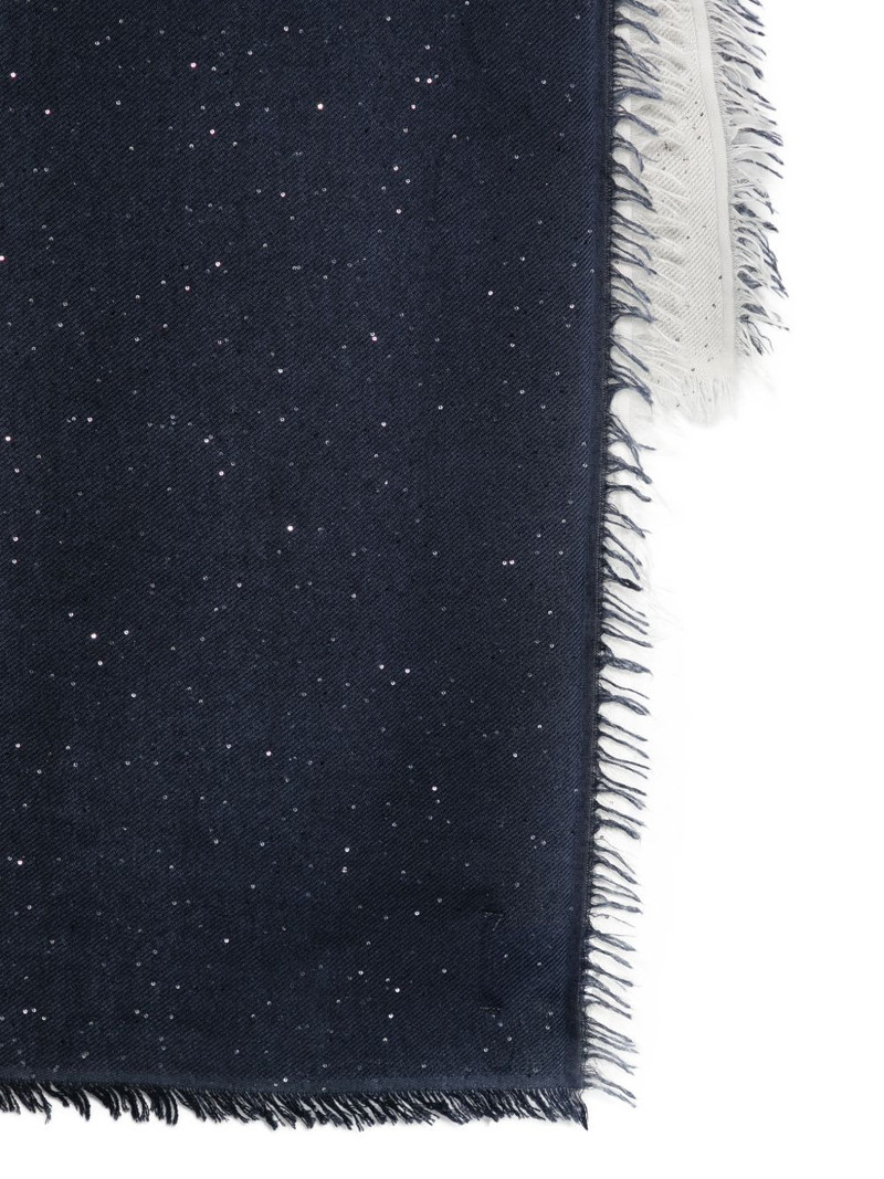 Luccicante sequin-embellished scarf 3