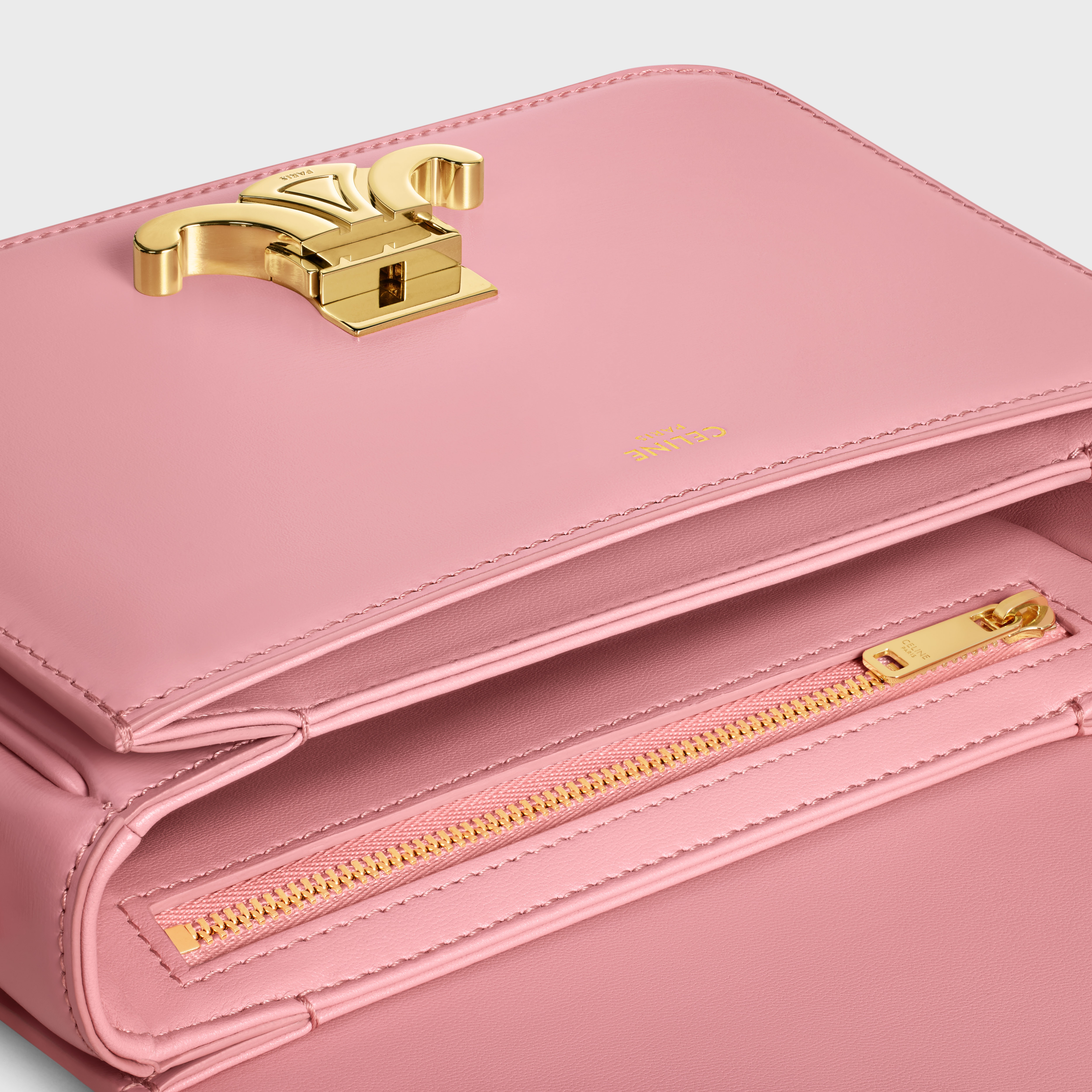 Teen Triomphe Bag in shiny calfskin - 4