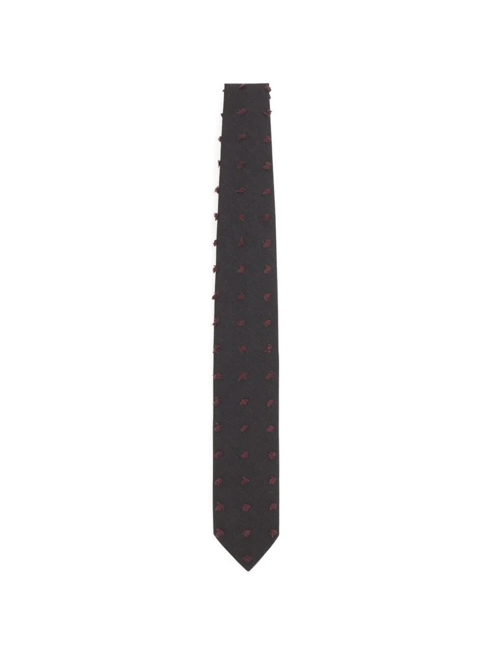 polka-dot woven tie - 1