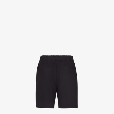 FENDI Black cotton pants outlook