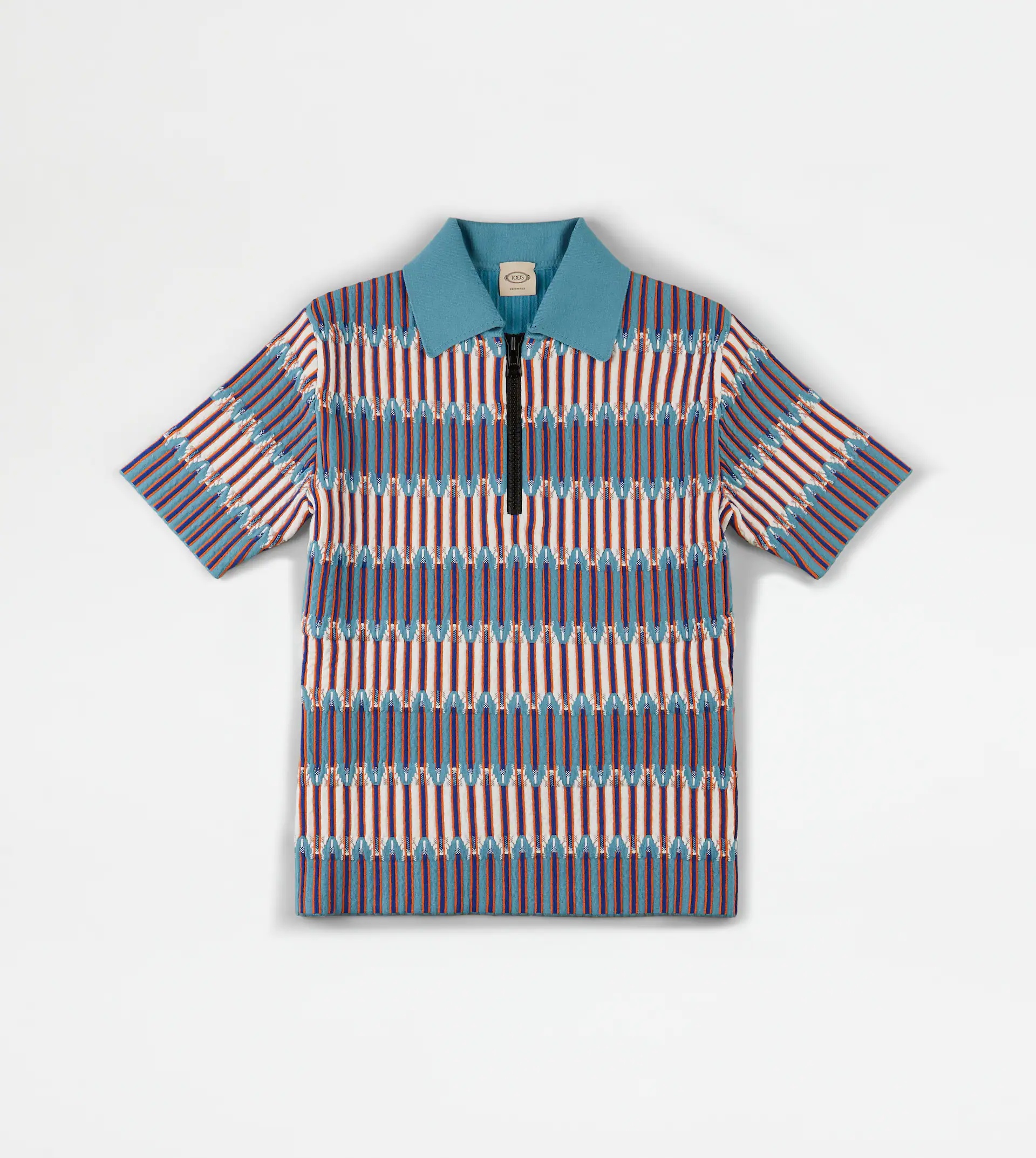 JACQUARD POLO SHIRT - 1