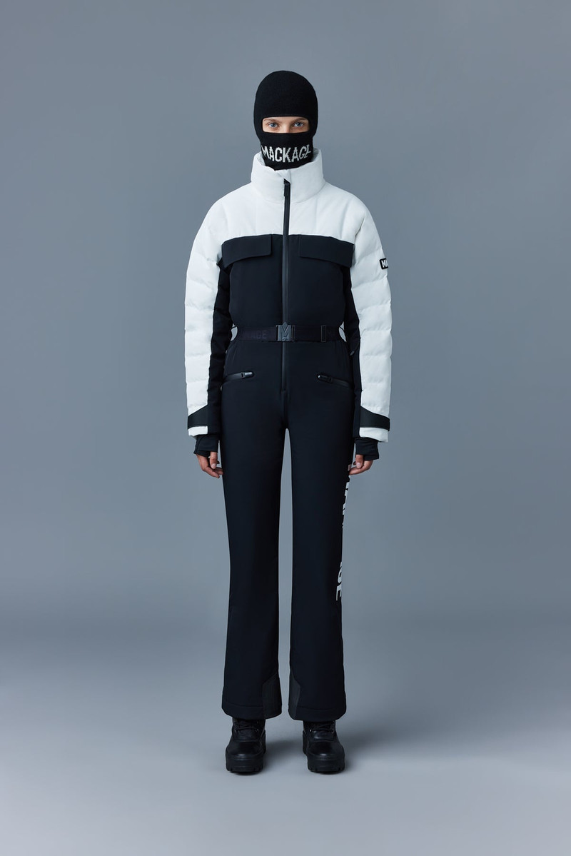 MACKAGE HALEN relaxed nano down ski suit outlook