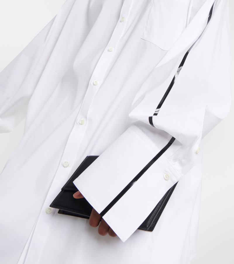 Oversized cotton-blend shirt 5