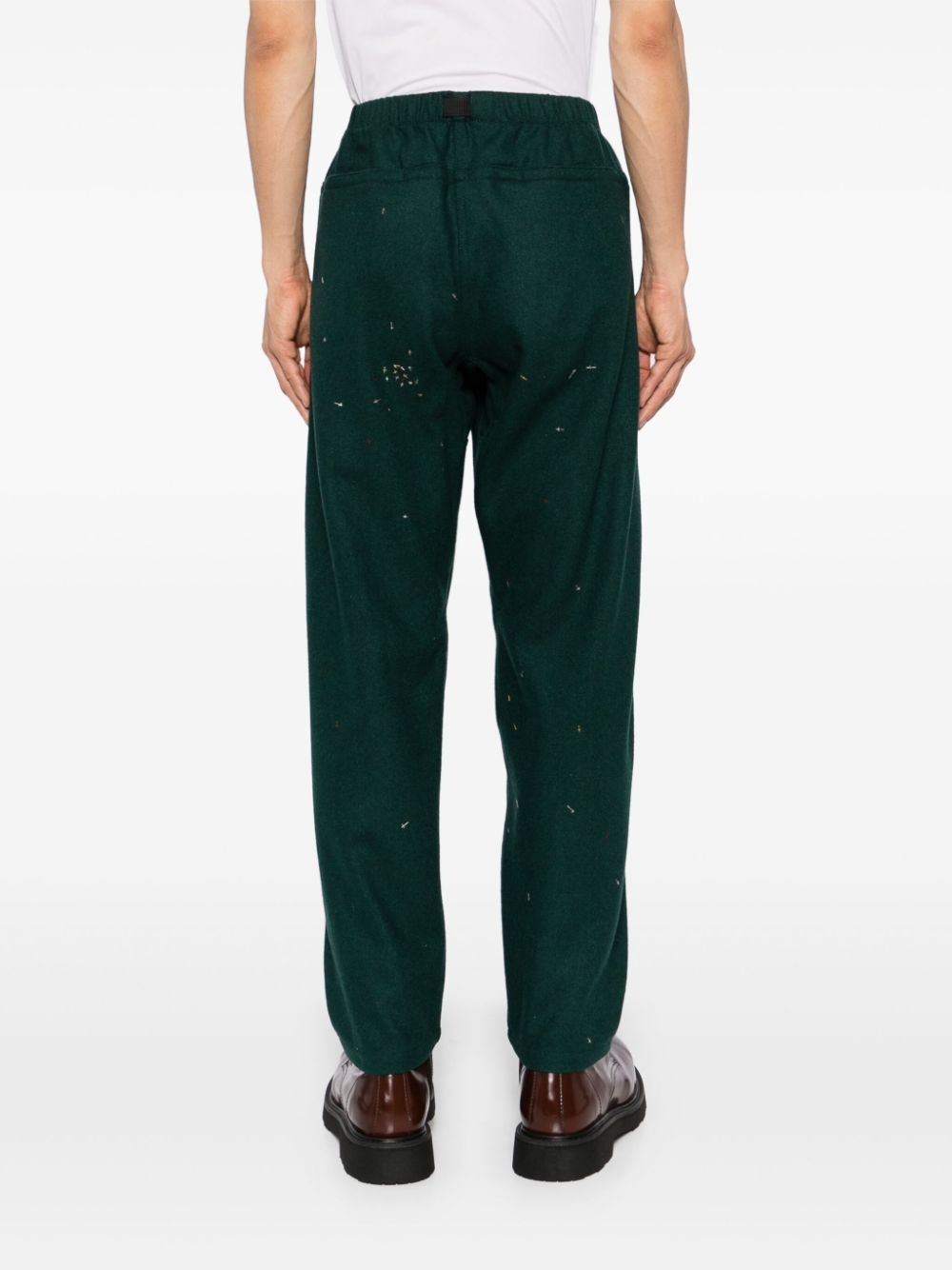 embroidered pants - 4