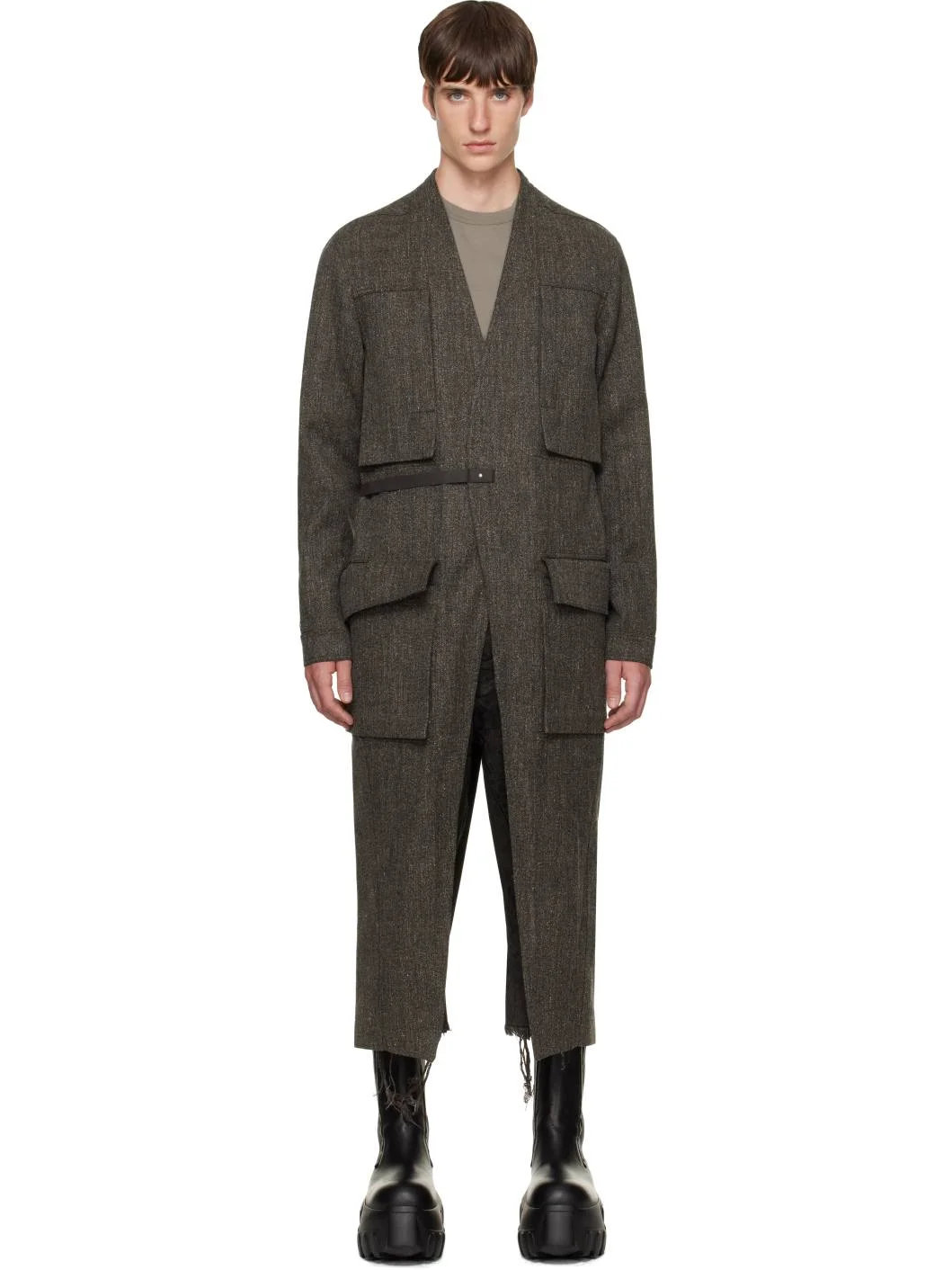 Brown Tower Lab Coat - 1