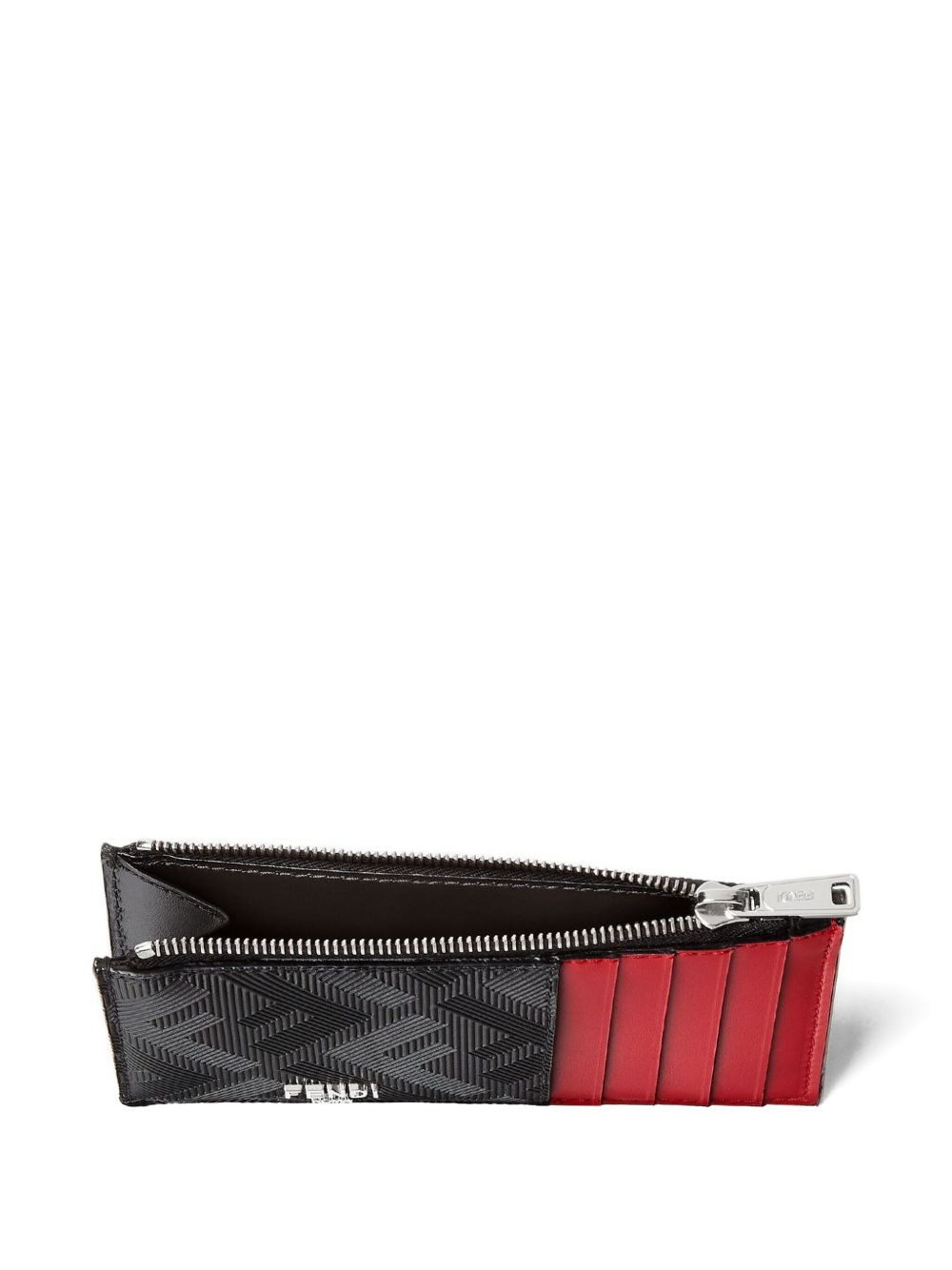 FF-pattern zip cardholder - 3