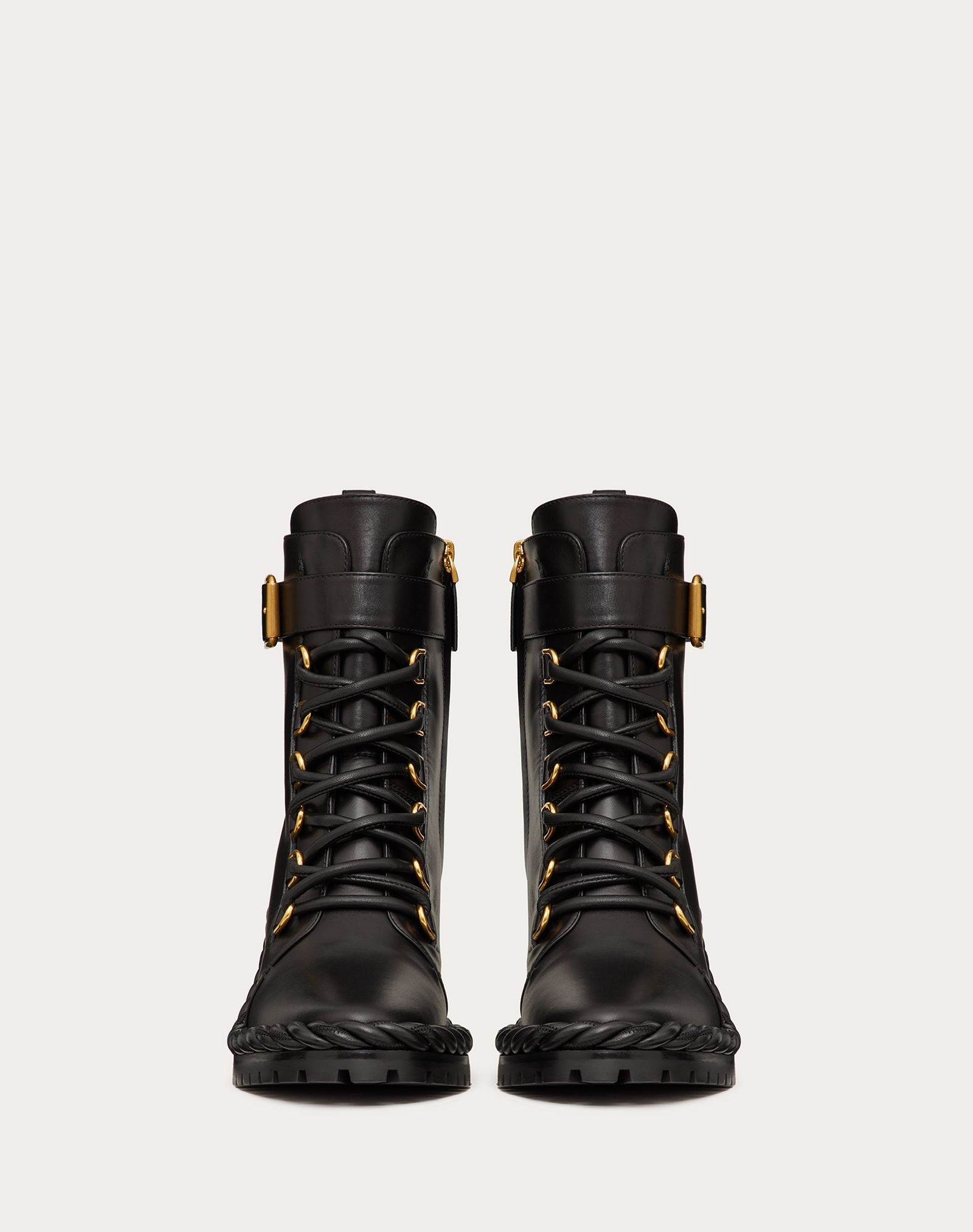 The Rope Calfskin Combat Boot 70mm - 4