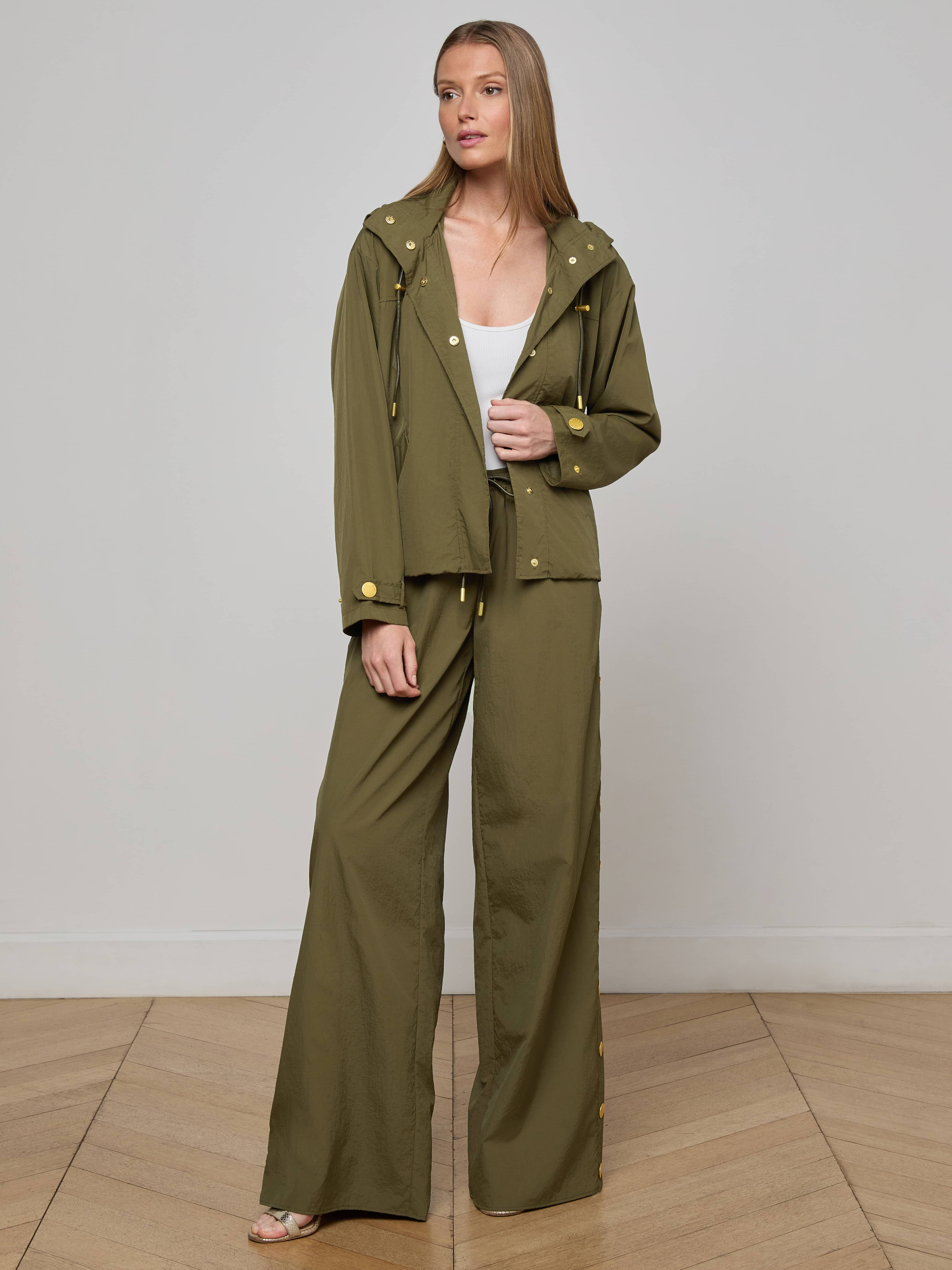 Geovana Hooded Windbreaker - 5