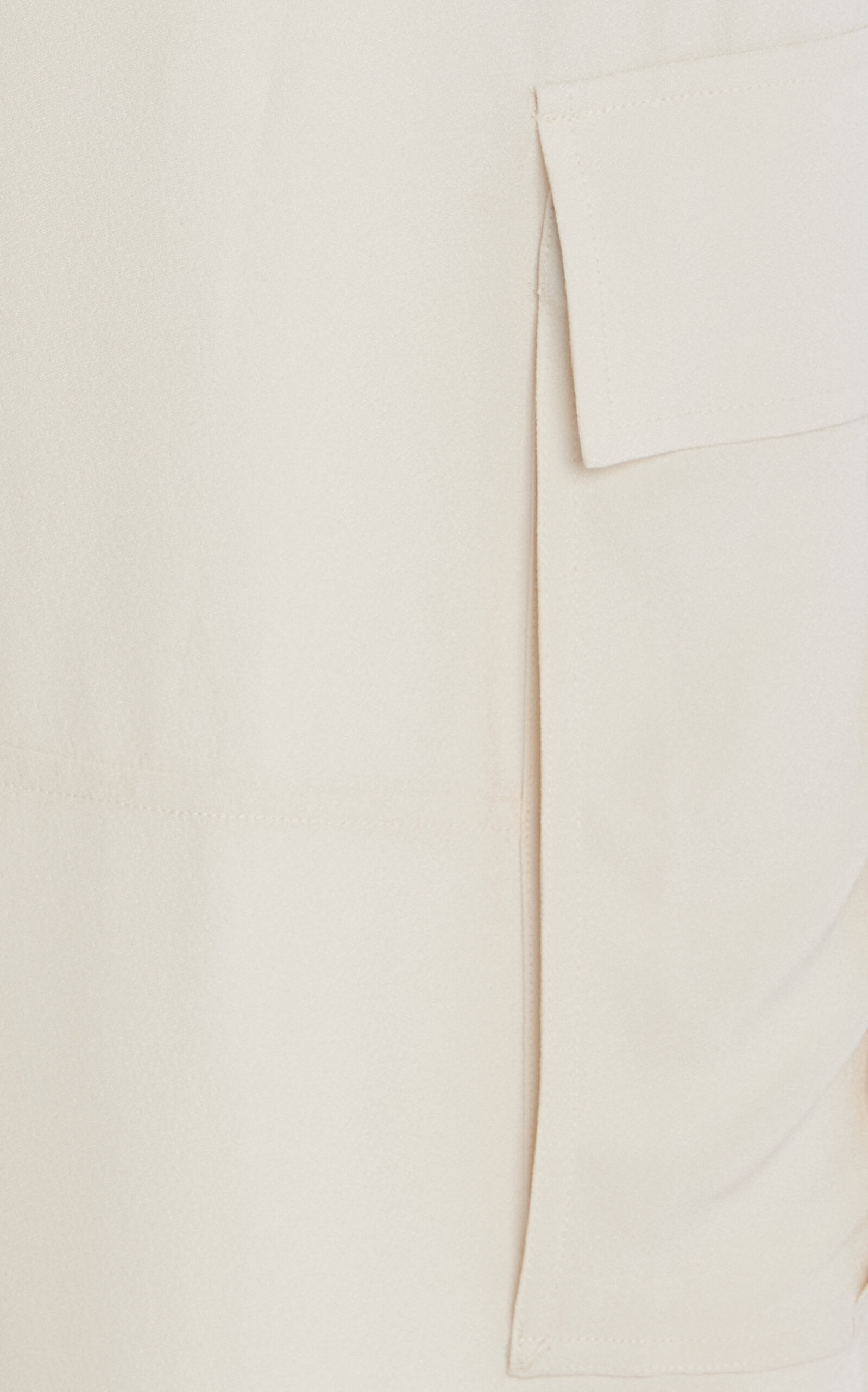 Pax Satin Back Crepe Pants ivory - 7