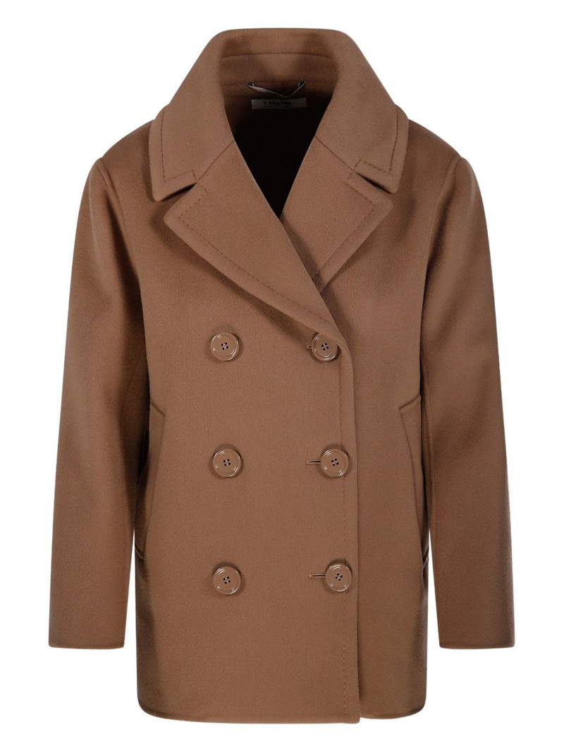 double-breasted buttoned coat 1