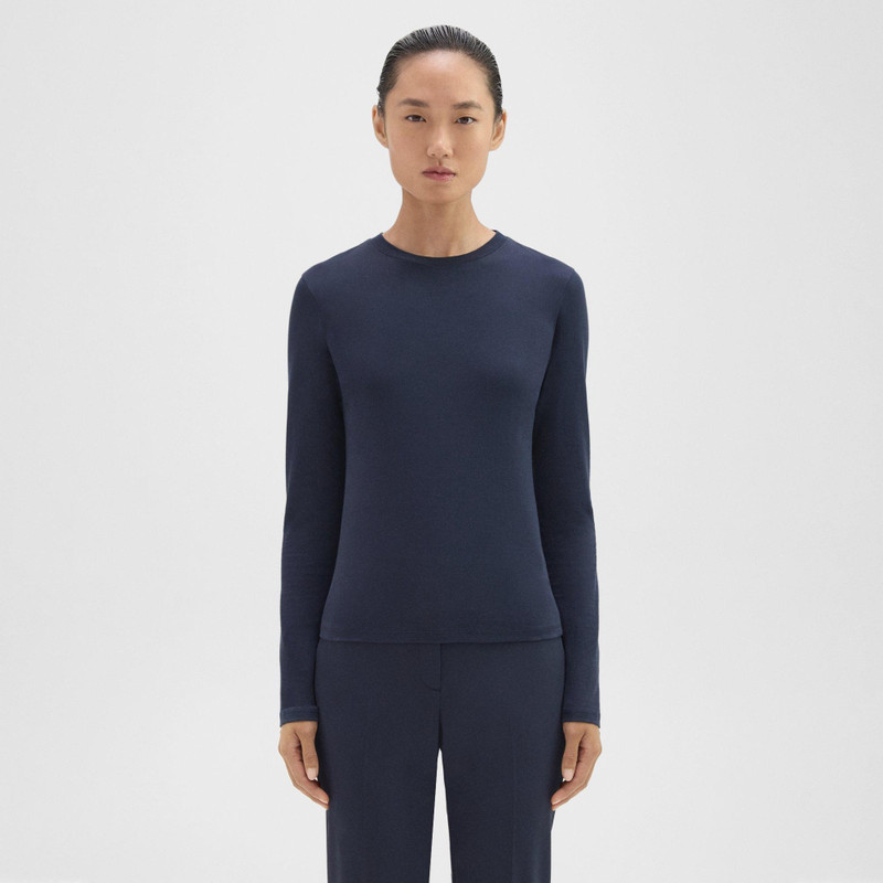 Tiny Long-Sleeve Tee in Organic Cotton 2